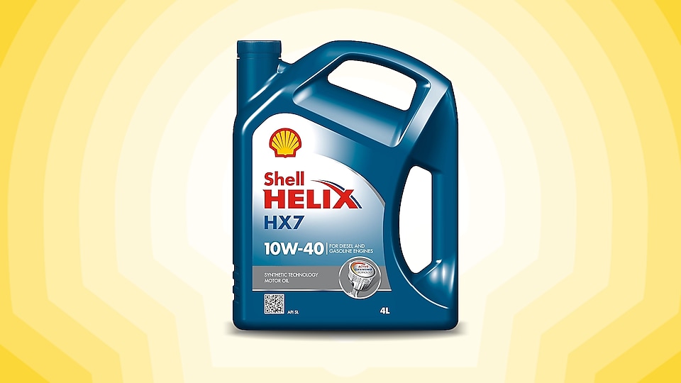 Shell Helix HX7 10W-40 : Huile moteur semi-synthétique